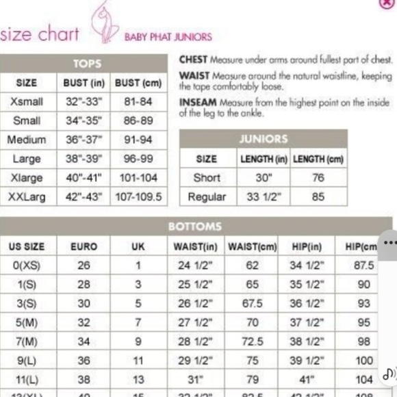 Baby Phat Y2K Pants Ankle Drawstring Hem Black Cotton Women Size 5 Junior - Picture 15 of 15